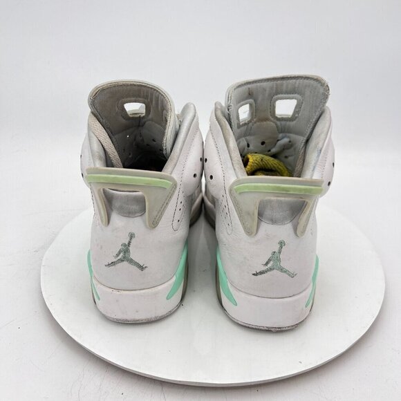 Nike Air Jordan 6 Women Size 8 DQ4914-103 White Mint Foam Basketball Shoes - Picture 5 of 11